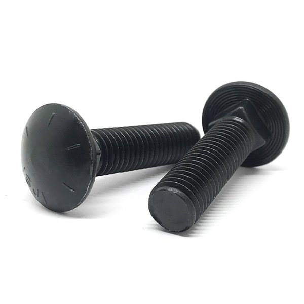 Boltsandnuts.Com Carriage Bolt, Square Neck, 5/8"-11, 6 in L, Grade 8, Plain 62C600BCG8PL-1 - main